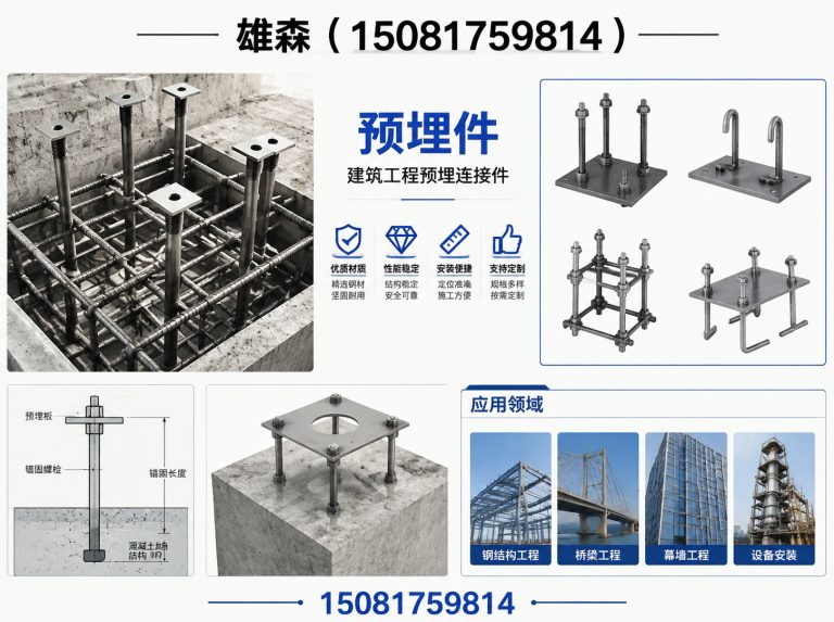 复兴区地脚螺栓展示图